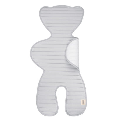 Colchoneta Unviersal Transpirable Para Silla De Coche Grey_2
