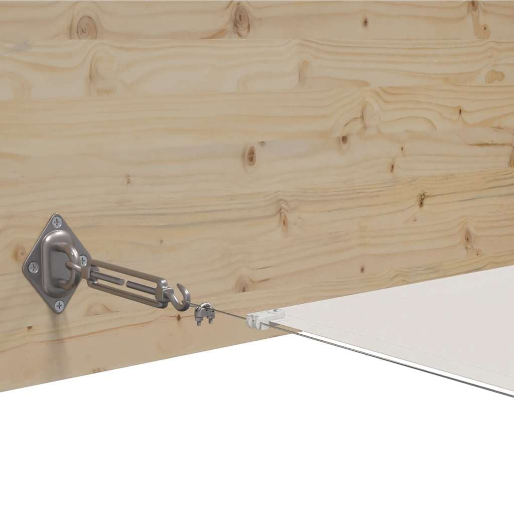Vidaxl Toldo Vertical Blanco 60x1000 Cm Tela Oxford_3