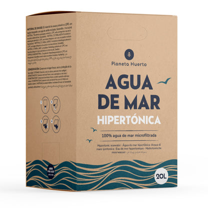 Planet Garden Água do Mar Hipertónica 20 L
