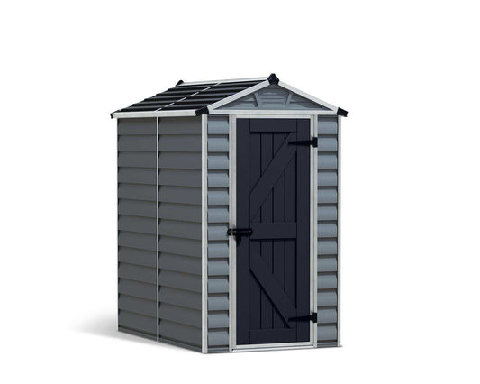 Telheiro de jardim Skylight Deco em cinzento da Palram 121x177 cm