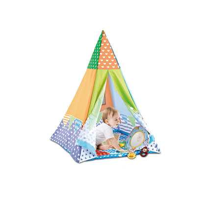 2 En 1 Manta De Actividades Tipi Party Time_0