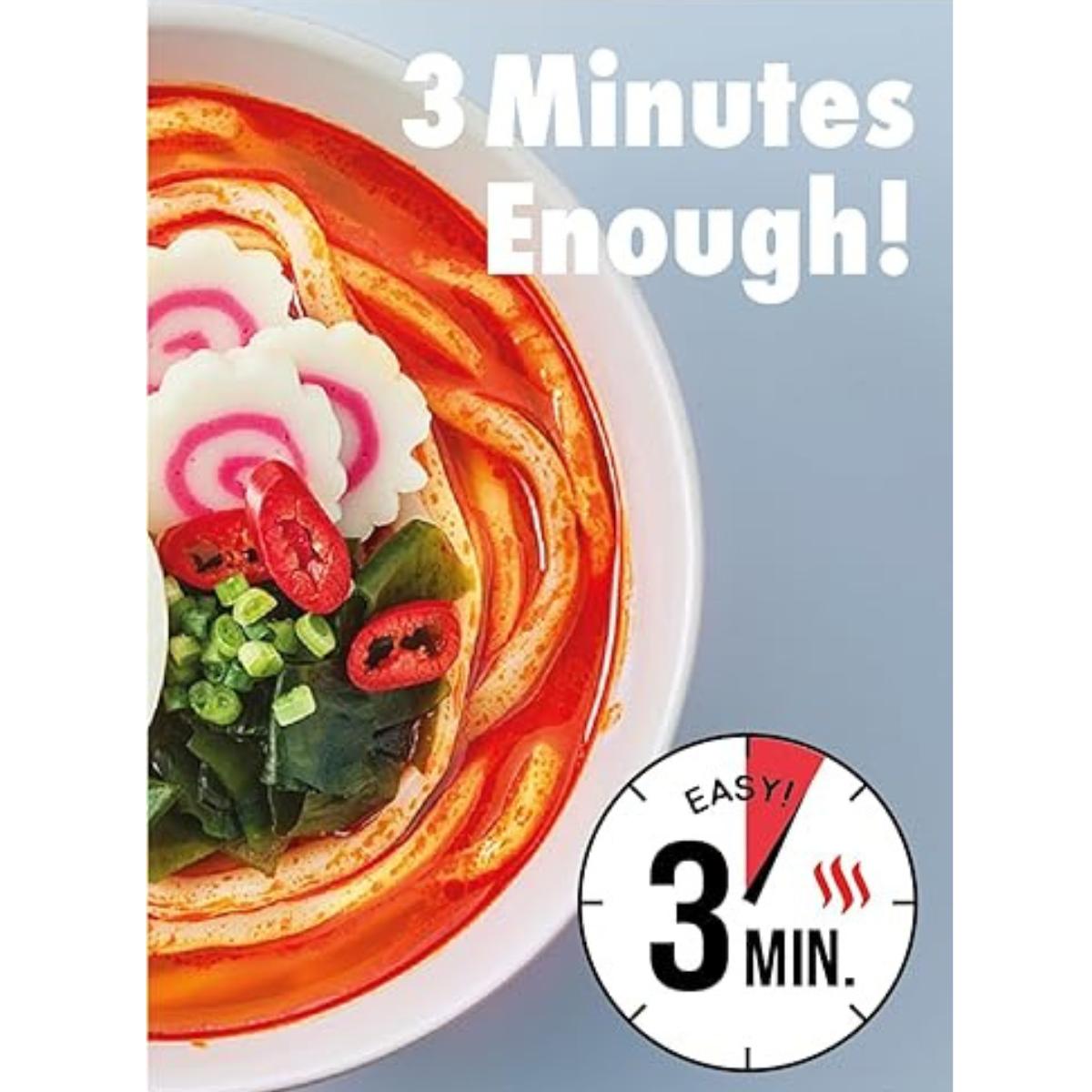 Noodles instantâneos, Ra Udong, picante, Korean Street 215 g