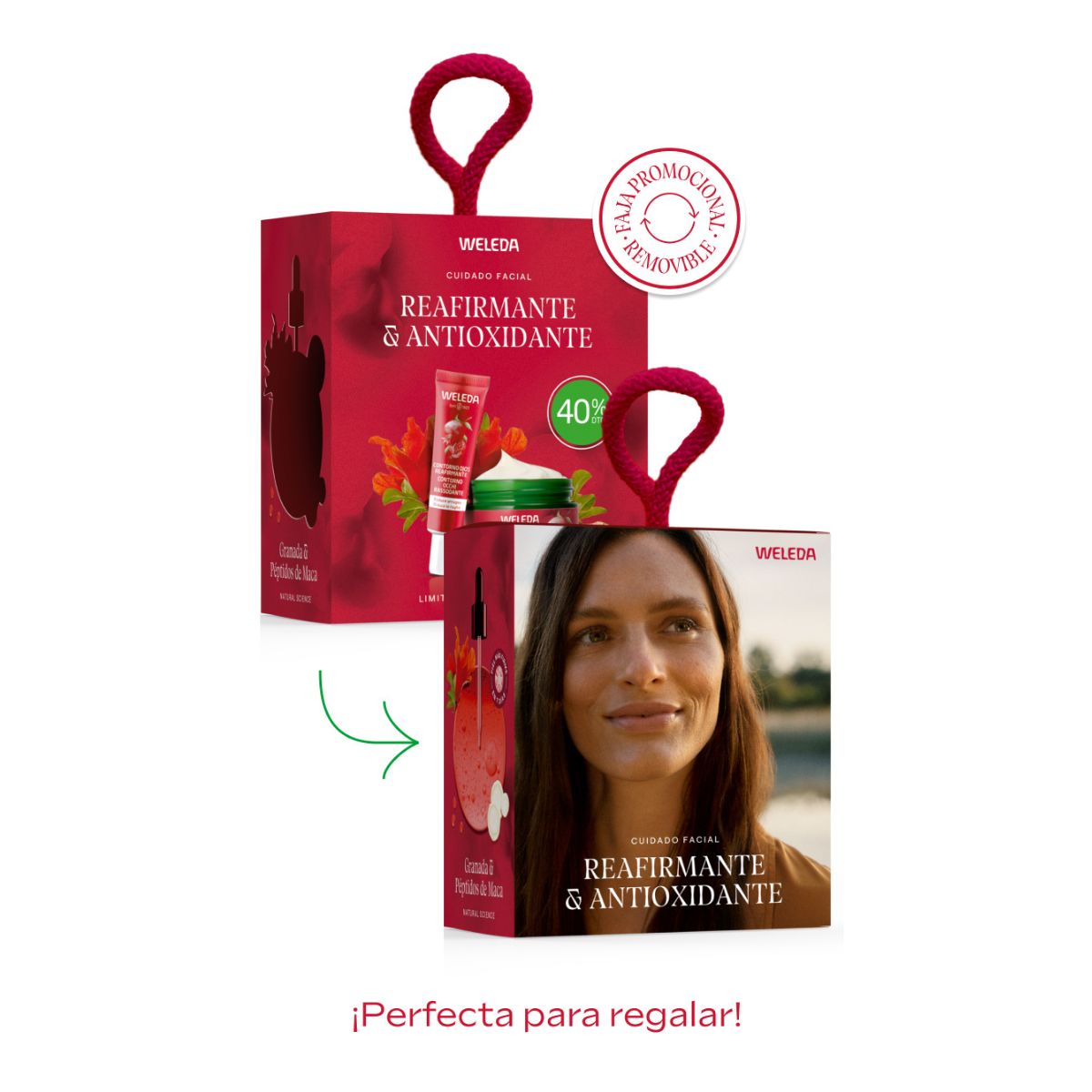 WELEDA Contorno de Olhos + Creme de Dia (40% desconto) 12ml + 40ml