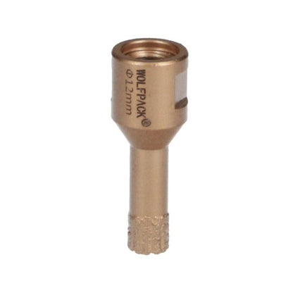 Corona Diamante Para Amoladora Ø 12 Mm. Conexión Rosca M14. Corte Seco_0