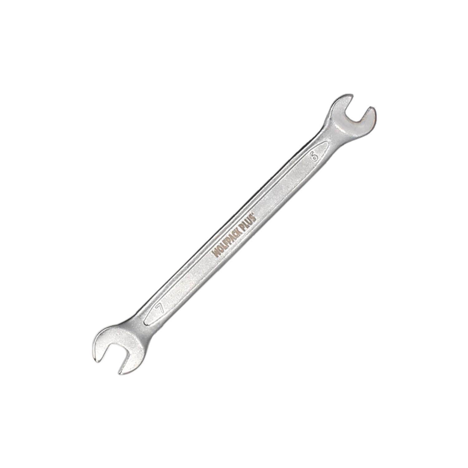 Llave Fija Plus Acero Cromo Vanadio 6x7 Din 3110. Llave Fija, Llave Fija Doble_0
