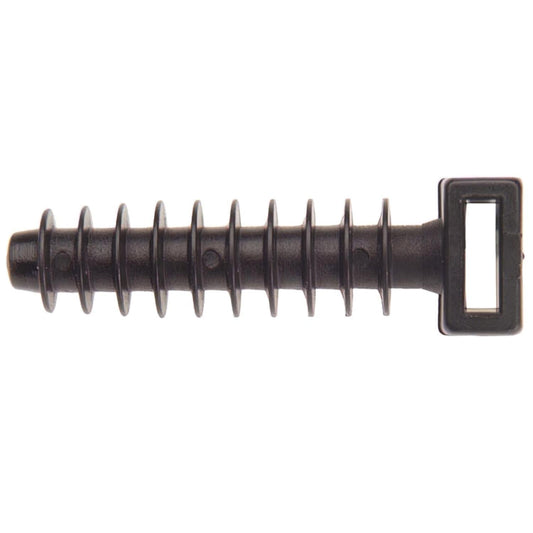 Taco Fijación Brida Nylon Negro 8 Mm. (bolsa 100 Unidades)_0