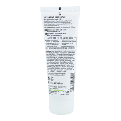 Creme de Mãos Anti-Idade e Anti-Manchas Sante 75 ml