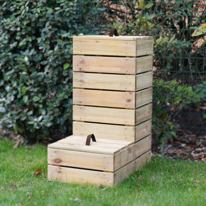 Altura do pacote de compostagem de jardim 95 L