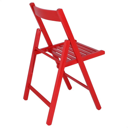 Set De 4 Sillas Bas Rojas (43x47x79cm) - Dale Color Y Estilo A Tu Comedor_4