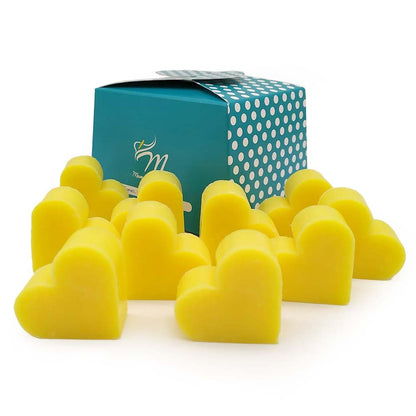 80 Jabones Aromáticos Con Forma De Corazón - Detalle Para Invitados De Eventos - Jabón Glicerina Con Aroma A Pomelo_3