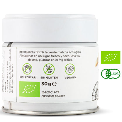 Chá Cerimonial Matcha 100% biológico Matcha &amp; CO 30 g