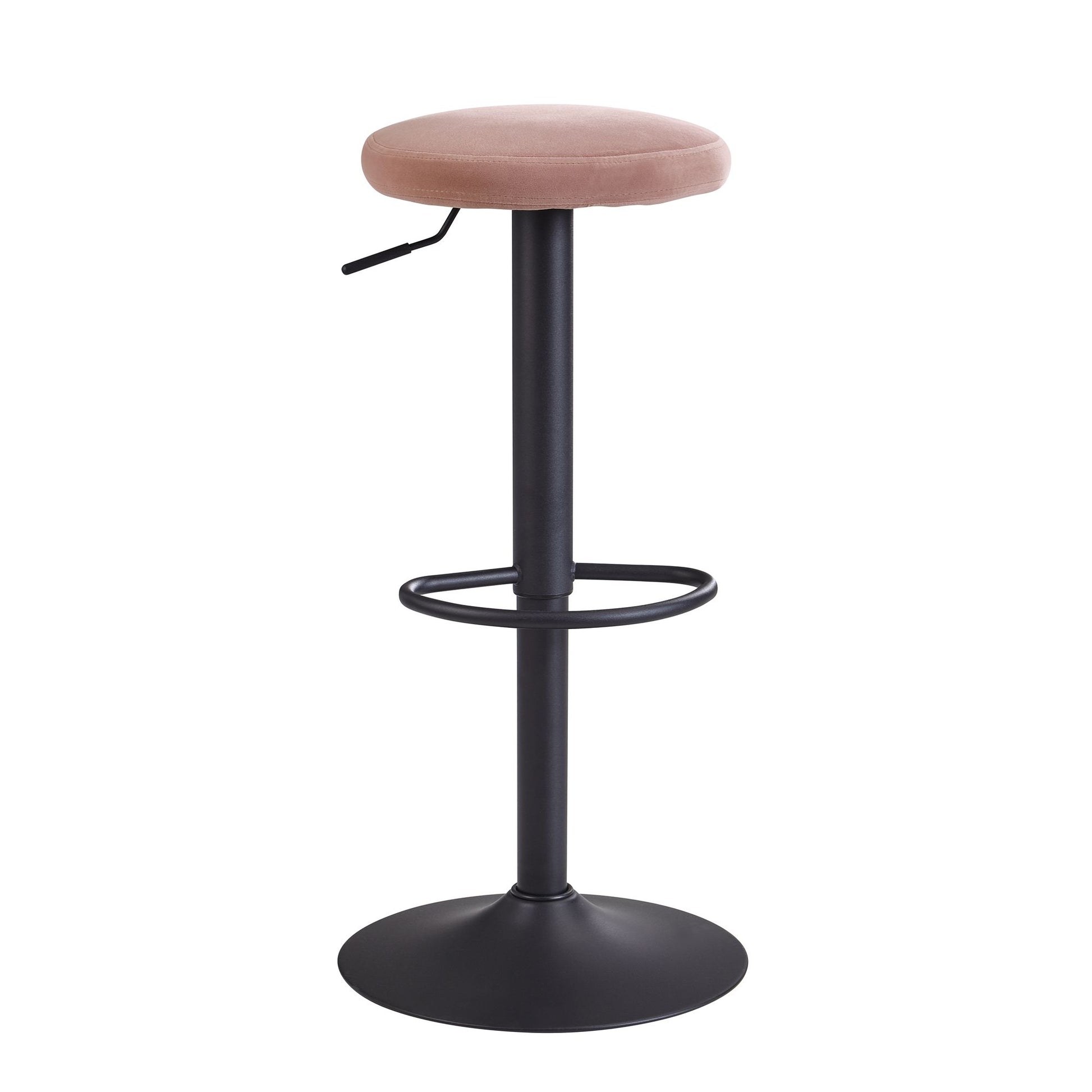 Taburete Sin Respaldo Velvet Pink 58 - 79 Cm_0