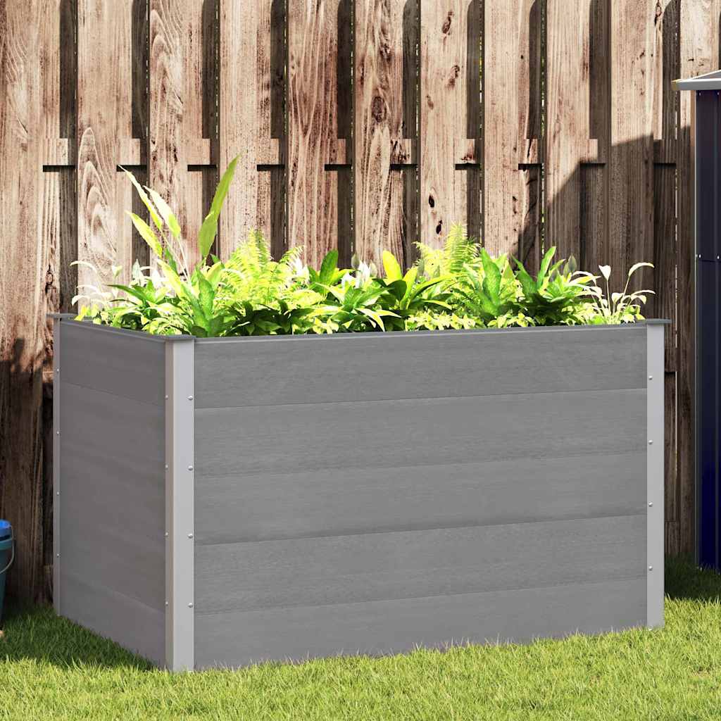 Arriate De Wpc Gris 150x100x91 Cm_1