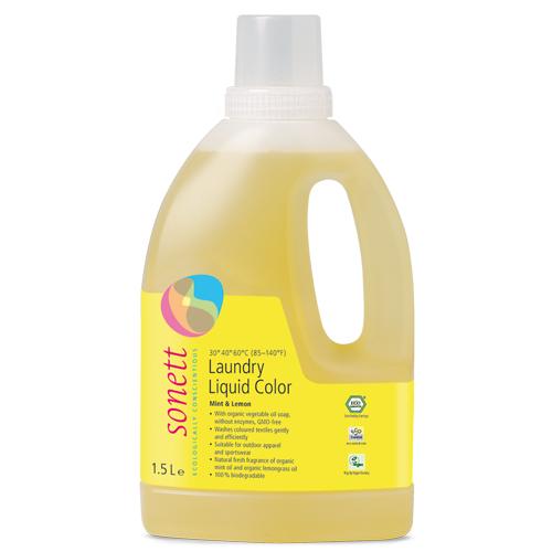 Detergente líquido colorido para roupa Sonett 5 L