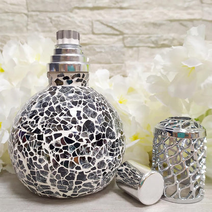 Lámpara Catalítica Mosaico Negro (200ml) - Sanea El Ambiente Y Elimina Los Malos Olores E Impurezas Del Aire_2