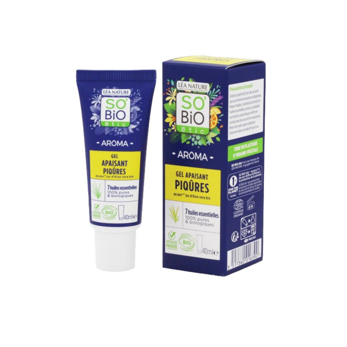 So'Bio étic gel calmante pós-mordida 40 ml