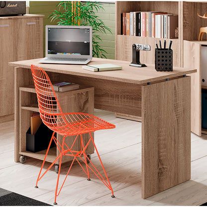 Escritorio, Mesa De Ordenador Oficina, Estudio 76 X 120 X 68 Cm, Despacho, Habitación, Desk, Briebe, Zenith, Madera_1