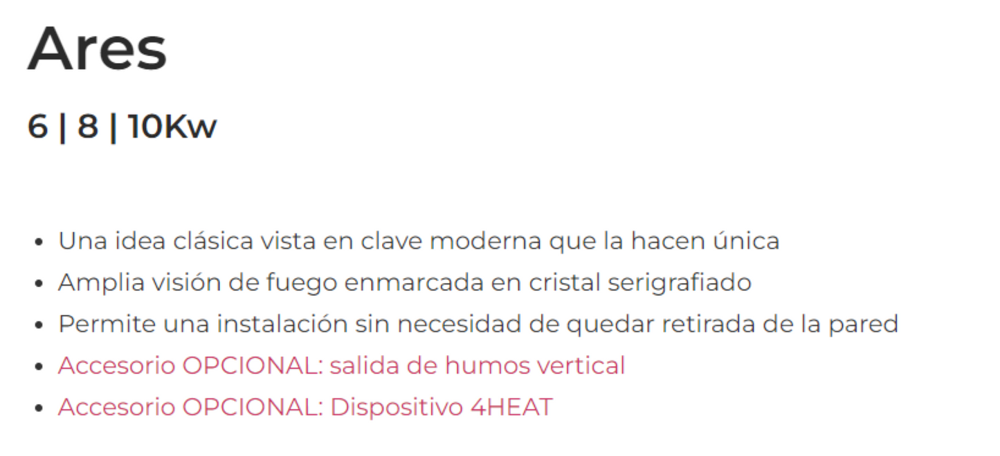 Bricosol Estufa De Pellets Ares 8 Blanco Perla De Ferlux_2