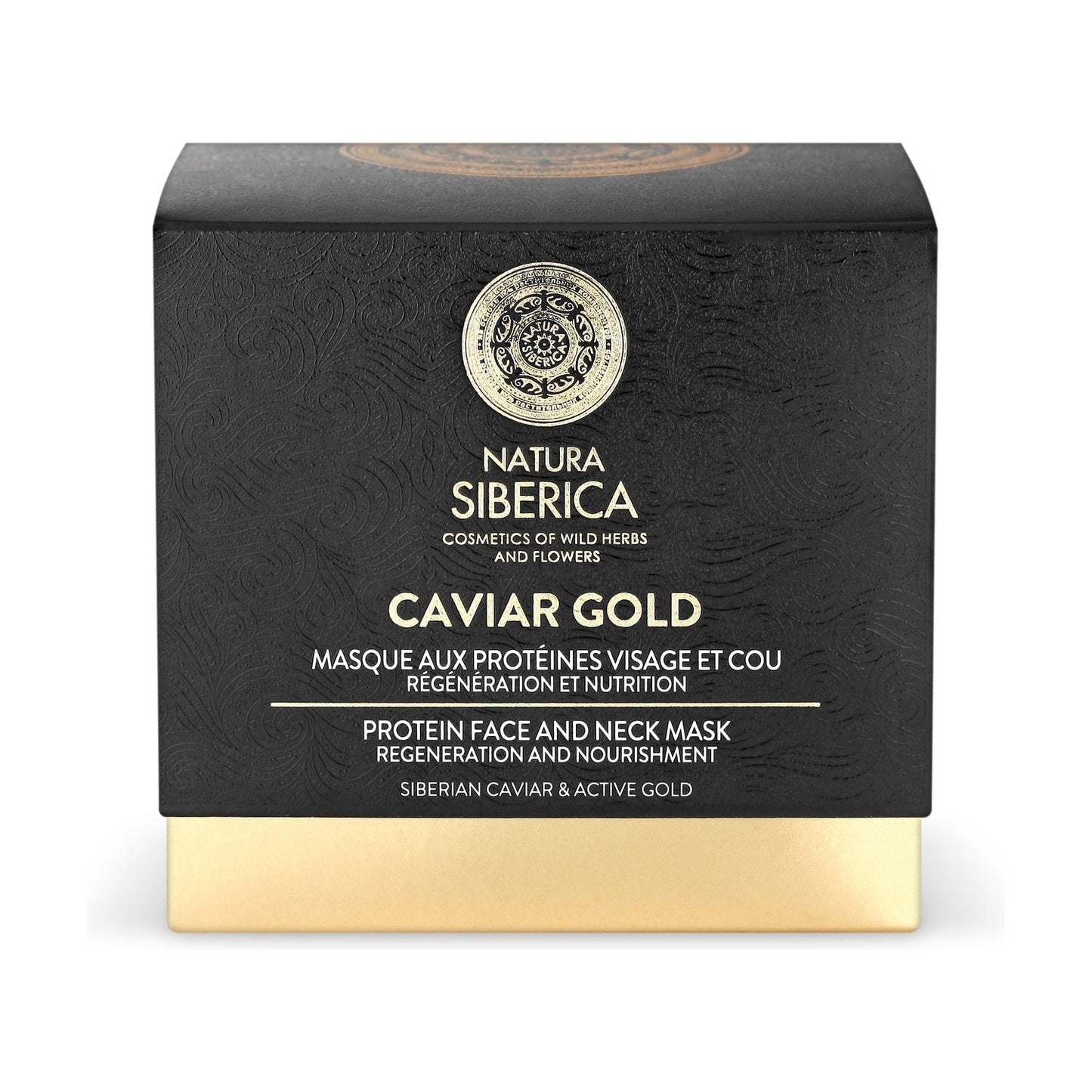 Máscara de Proteína Natura Siberica para Rosto e Pescoço 50 ml 