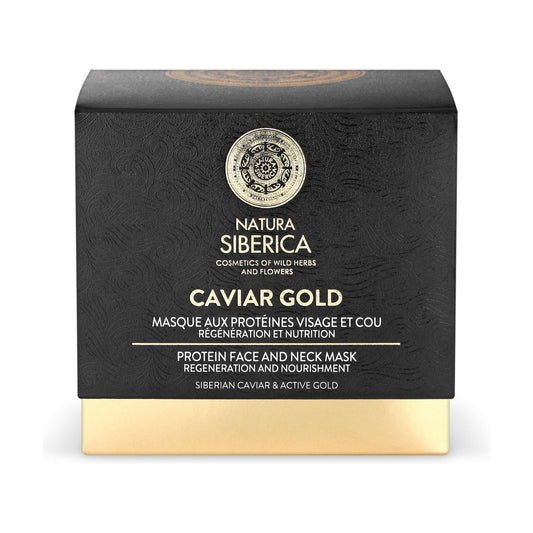 Máscara de Proteína Natura Siberica para Rosto e Pescoço 50 ml 