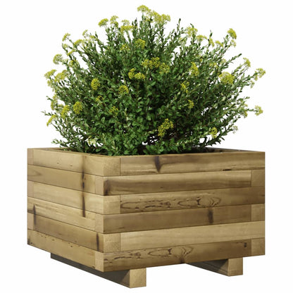 Jardinera Madera De Pino Impregnada 40x40x26,5 Cm_3