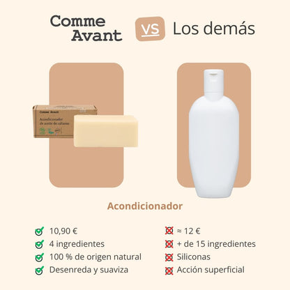Acondicionador Sólido Con Aceite De Cáñamo - Neutral Sin Perfume_4