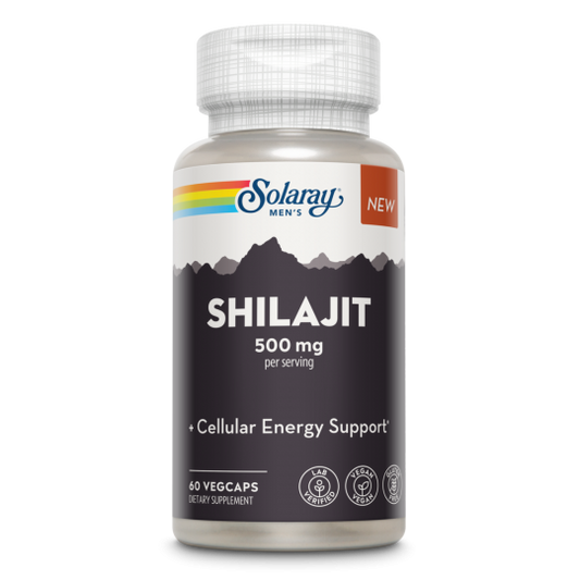 Super Shilajit Solaray 500 mg 60 vegcaps