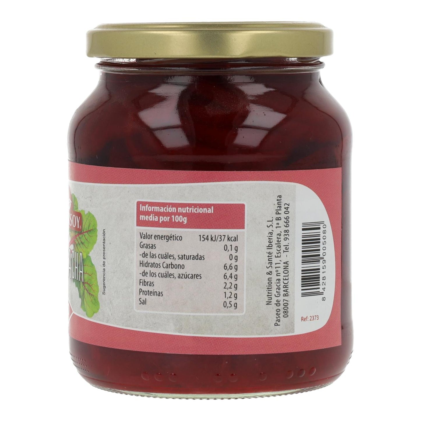 Beterraba, 340g. Natursoy