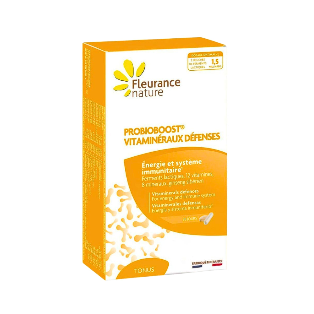 Probioboost® Vitaminerales Defensas Fleurance Nature 30 Comprimidos + 28 Cápsulas_0