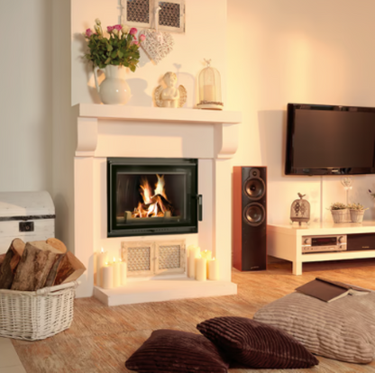 Bricosol Chimenea De Leña De Hierro Fundido Kratki Zuzia Eco Deco 12 Kw Ø 200_0