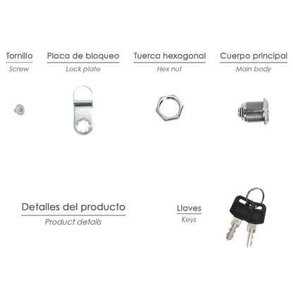 Cerradura Recambio Para Buzon Country_2