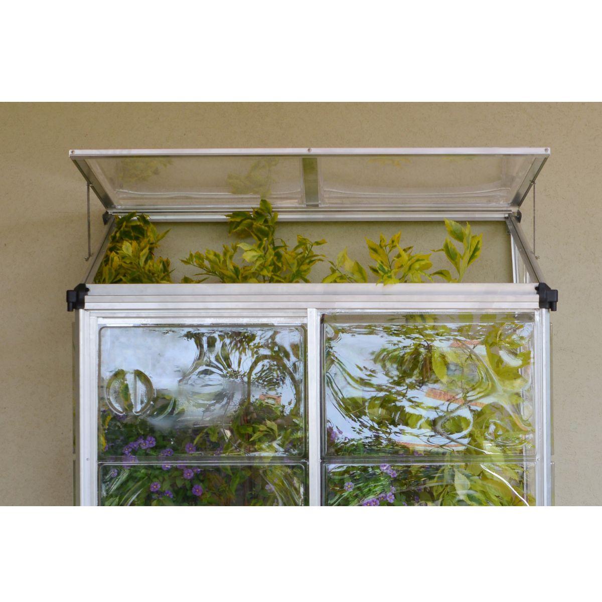 Estufa anexa Lean To 125x63,5x160 cm