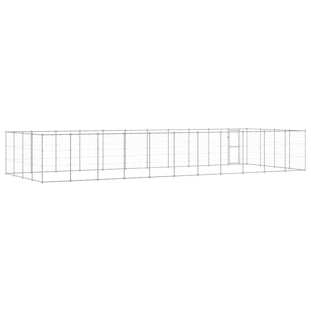 Perrera De Exterior De Acero Galvanizado 43,56 M²_3