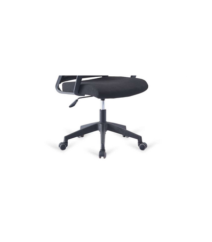 Silla De Oficina Amsterdam Altura Regulable Acabado En Negro. 48m(ancho ) 109/119cm(altura_4