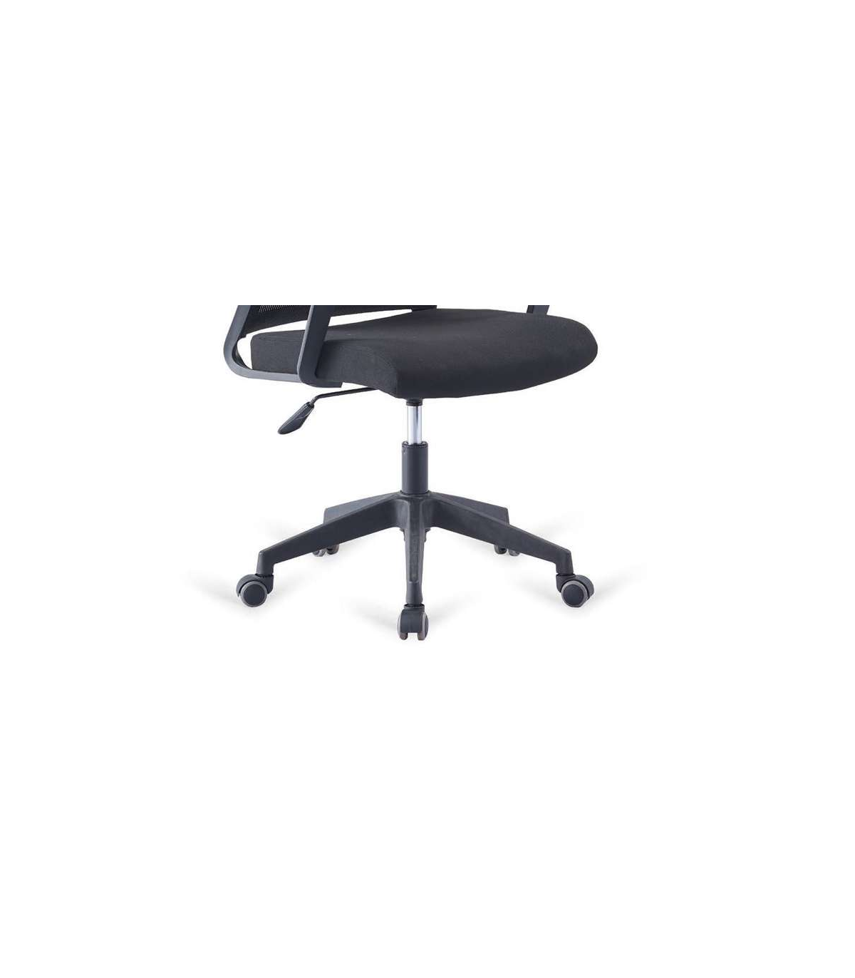 Silla De Oficina Amsterdam Altura Regulable Acabado En Negro. 48m(ancho ) 109/119cm(altura_2