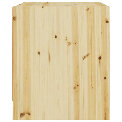 Mesitas De Noche 2 Uds Madera Maciza De Abeto 40x30,5x35,5 Cm_4