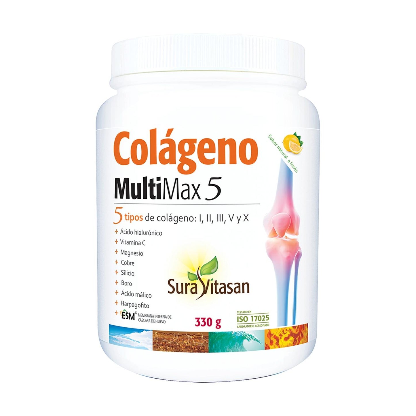 Colagénio Multi Max 5 Sura Vitasan 330 gr