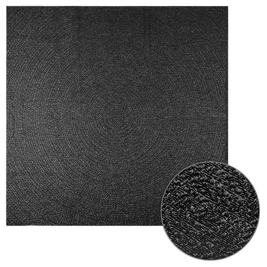 Vidaxl Alfombra Zizur Apariencia Yute Interior Exterior Antracita_0
