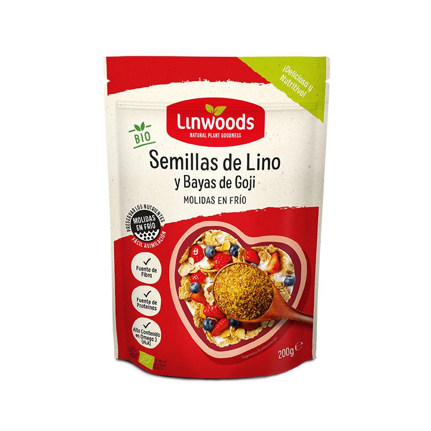 Linhaça moída e goji Linwoods 200g