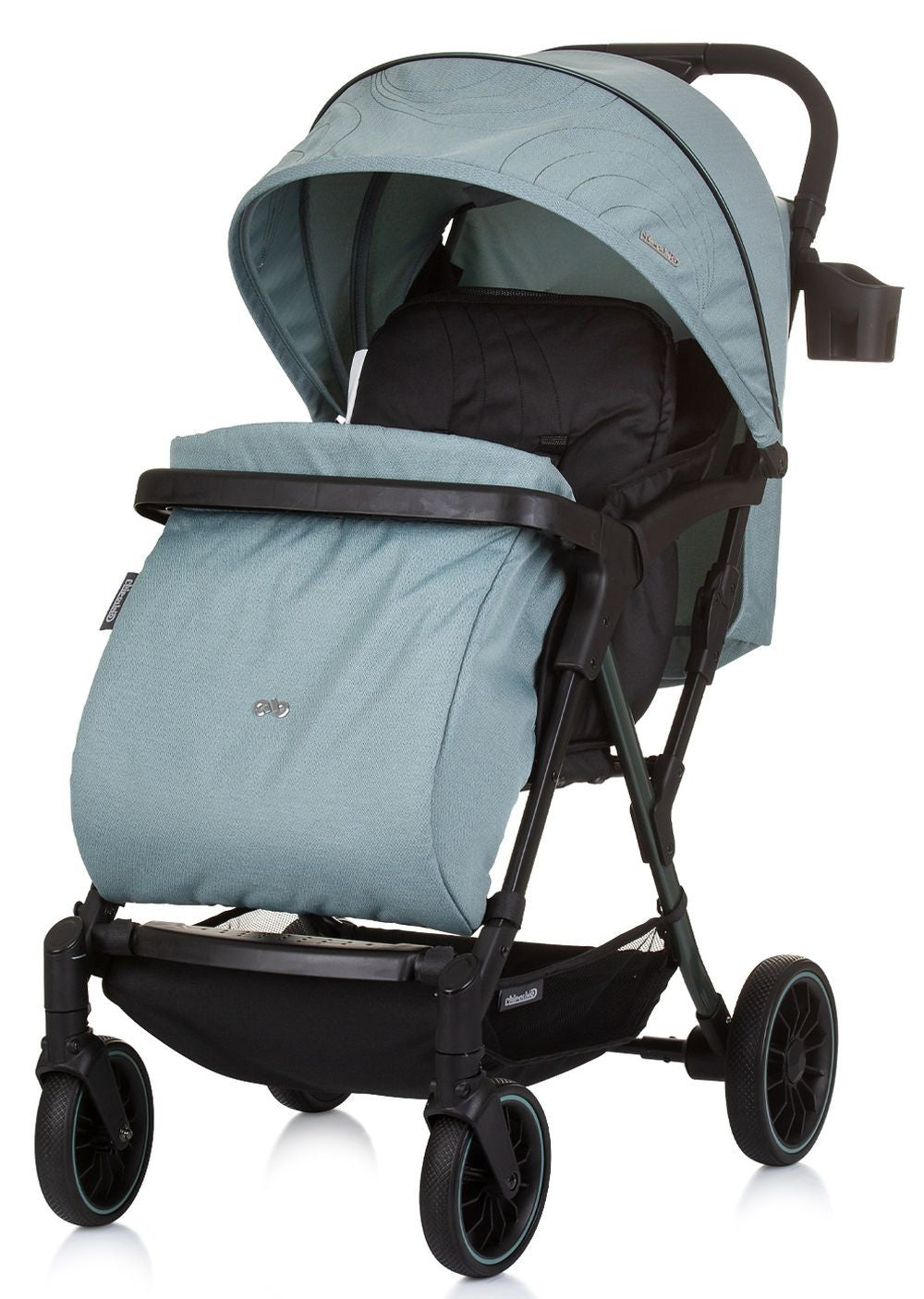 Silla De Paseo Amber Pastel Green Desde El Nacimiento Hasta 22 Kg De Chipolino_1