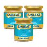 Embalagem de 3 frascos de vegetais e pescada biológica Smileat +6 meses 230g