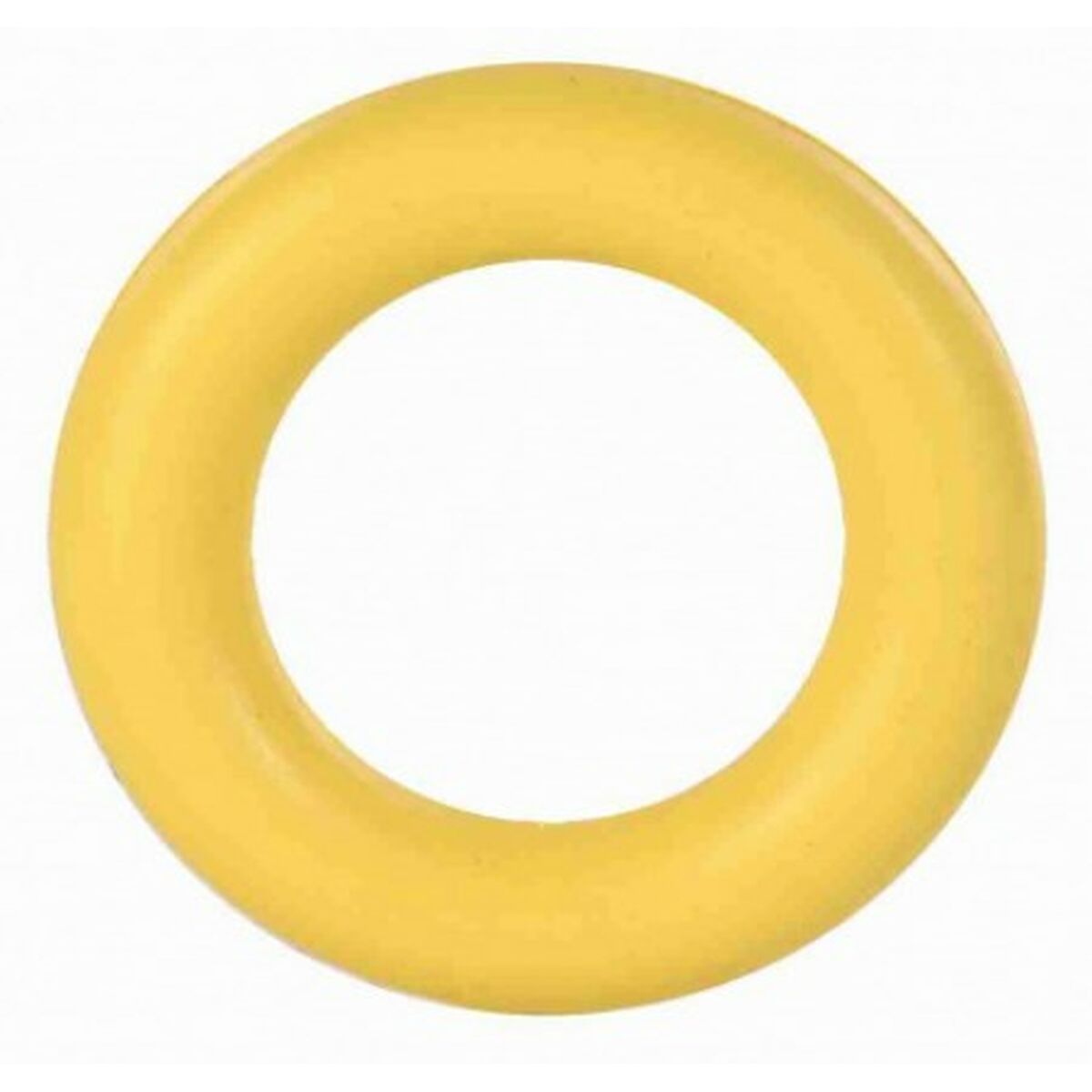 Juguete Para Perros Trixie Anillo Goma Amarillo_0