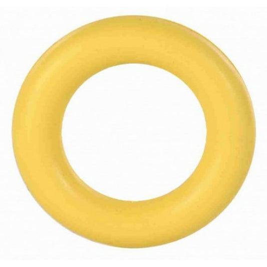 Juguete Para Perros Trixie Anillo Goma Amarillo_0