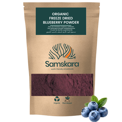 Arándano Nórdico En Polvo Bio - 150g | Fruta Deshidratada Ecológica, Snack Vegano Natural Sin Azúcares Añadidos_0