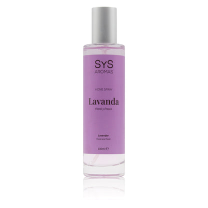 Ambientador Pulverizador Lavanda Origins SYS Aromas 100 ml | Aroma Floral y Agreste | Relajante_0