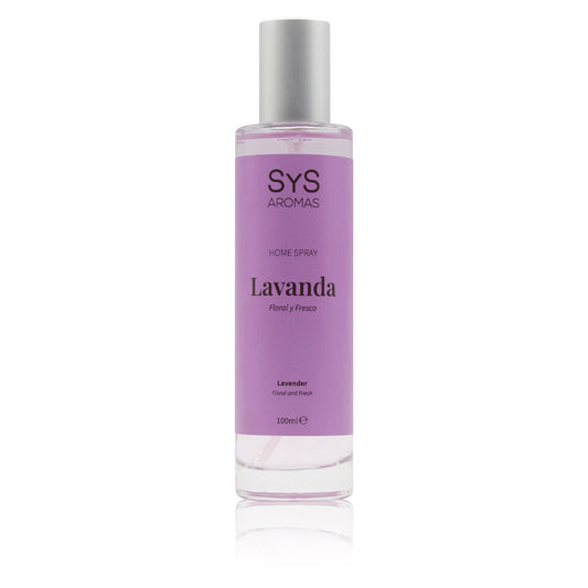 Ambientador Pulverizador Lavanda Origins SYS Aromas 100 ml | Aroma Floral y Agreste | Relajante_0