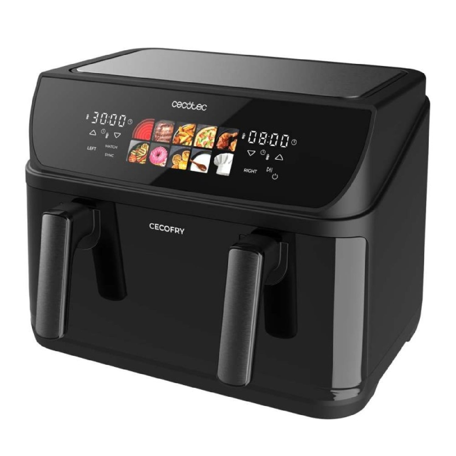 Cecotec Freidora De Aire 10l, 4 Resistencias, Air Fryer, Cecofry&grill Duoheat 10000. 2800w, Dorado Perfecto Y Sabor De_4