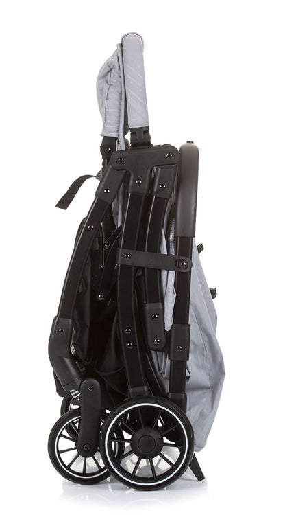 Silla De Paseo Kiss Ash Grey Con Plegado Automático Desde El Nacimiento Hasta 22 Kg De Chipolino_3