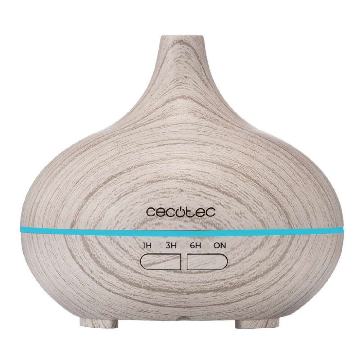 Humidificador Cecotec Pure Aroma 300 Yang White Depósito De 300 Ml, 7 Colores Led, Hasta 15 M²_0