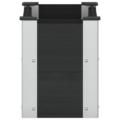 Arriate Elevado Negro 50 X 30 X 36 Cm_3